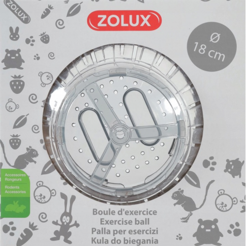 Zolux kula do ćwiczeń 18 cm szara 280022